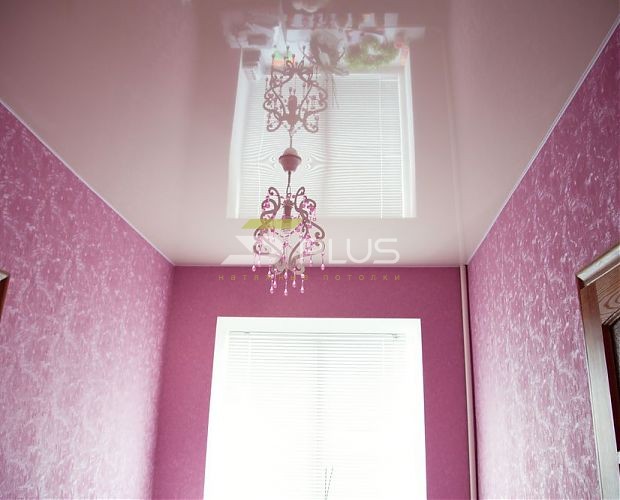Світло-рожева стеля у кабінеті | Портфоліо 5Plus