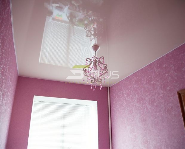 Світло-рожева стеля у кабінеті | Портфоліо 5Plus