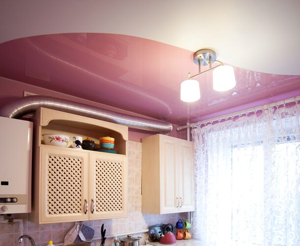 Натяжные потолки для уютной квартиры | Портфолио 5Plus | Киев ⋆ Днепр ⋆