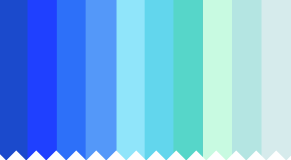 сині відтінки стелі